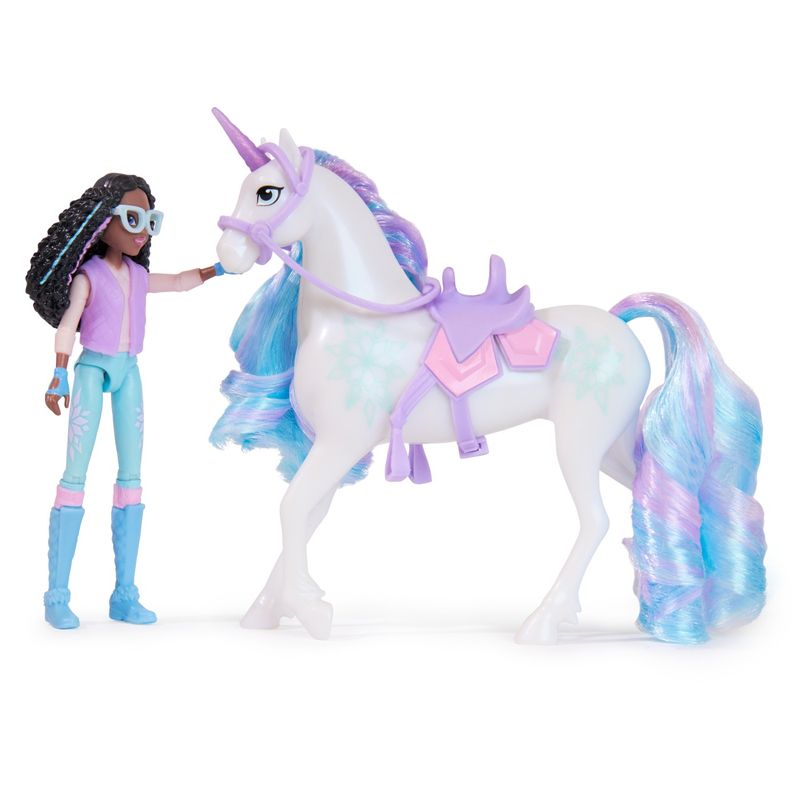 Jucarii, Copii si Bebe - Jucarii si jocuri - Papusi si accesorii - Papusi - Unicorn academy set unicorn glacier si papusa layla - Infinity.ro