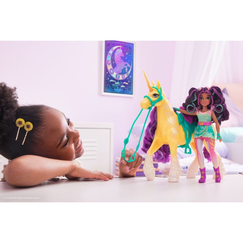 Jucarii, Copii si Bebe - Jucarii si jocuri - Papusi si accesorii - Papusi - Unicorn academy papusa fashion ava - Infinity.ro
