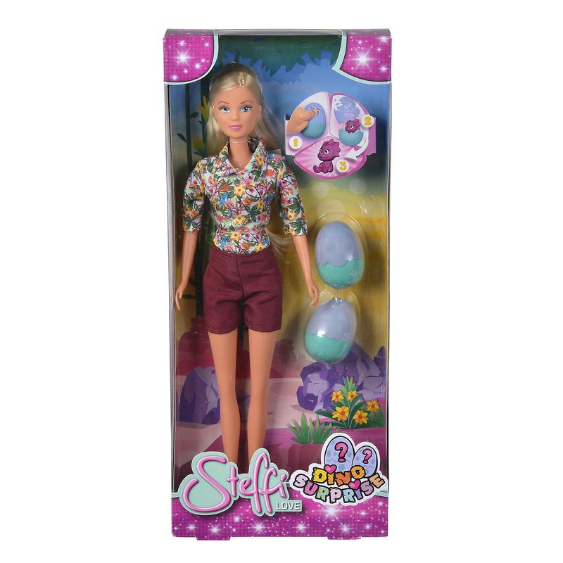 Jucarii, Copii si Bebe - Jucarii si jocuri - Papusi si accesorii - Papusi - Steffi love papusa Steffi descopera dinozaurii - Infinity.ro