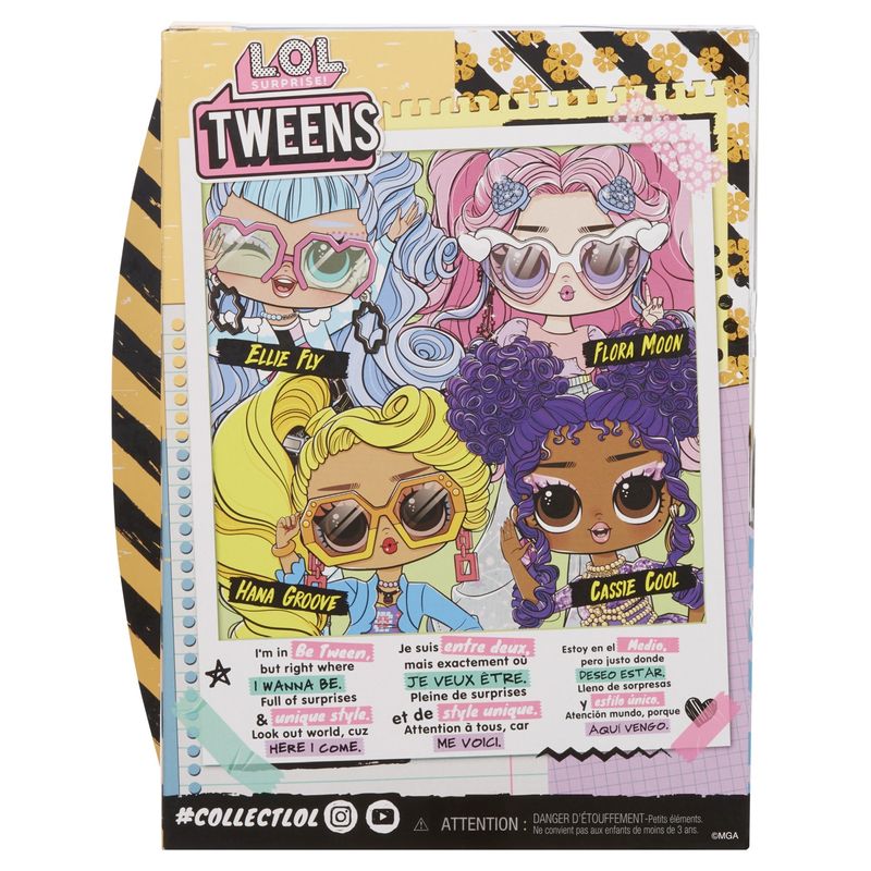 Jucarii, Copii si Bebe - Jucarii si jocuri - Papusi si accesorii - Papusi - L.O.L. Surprise! tweens papusa fashionista hana groove cu surprize - Infinity.ro