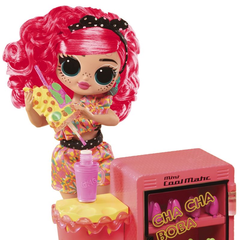Jucarii, Copii si Bebe - Jucarii si jocuri - Papusi si accesorii - Papusi - L.O.L. Surprise! omg sweet nails pinky pops fruit shop set papusa cu accesorii - Infinity.ro