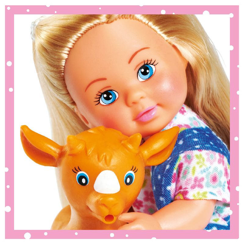 Jucarii, Copii si Bebe - Jucarii si jocuri - Papusi si accesorii - Papusi - Papusa evi love cu tractor - Infinity.ro