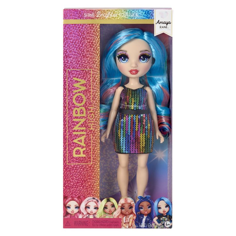 Jucarii, Copii si Bebe - Jucarii si jocuri - Papusi si accesorii - Papusi - Rainbow high papusa fashionista amaya raine - Infinity.ro