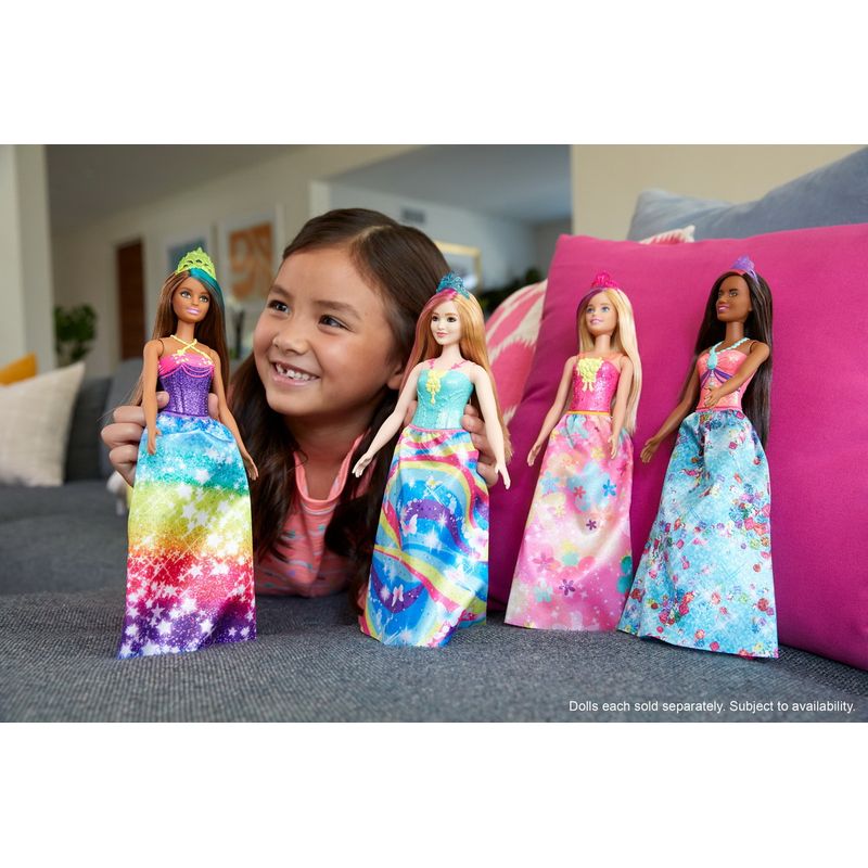 Jucarii, Copii si Bebe - Jucarii si jocuri - Papusi si accesorii - Papusi - Barbie papusa printesa dreamtopia cu coronita albastra - Infinity.ro