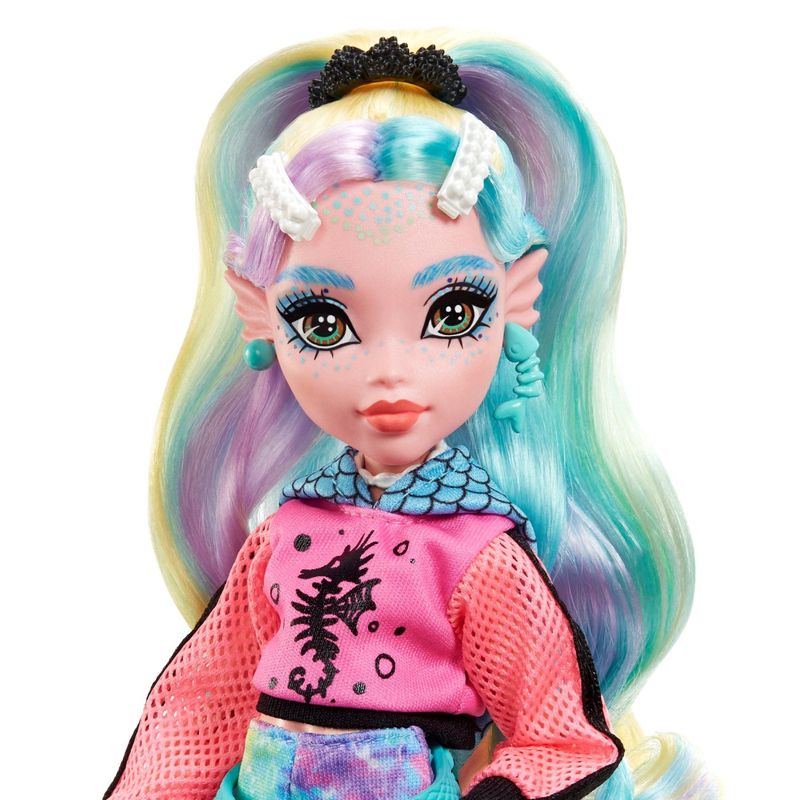 Jucarii, Copii si Bebe - Jucarii si jocuri - Papusi si accesorii - Papusi - Monster high papusa lagoona blue cu animalut si accesorii - Infinity.ro