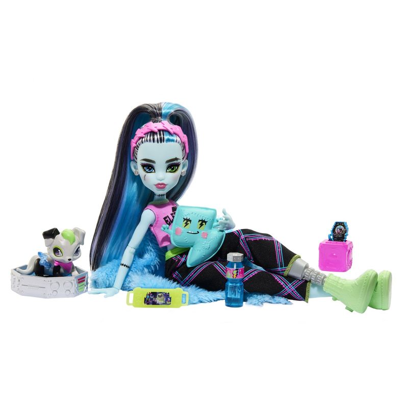 Jucarii, Copii si Bebe - Jucarii si jocuri - Papusi si accesorii - Papusi - Monster high papusa creepover party frankie - Infinity.ro