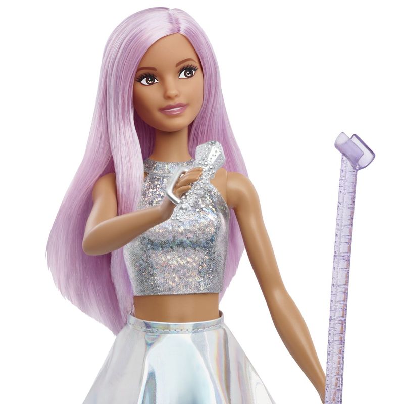 Jucarii, Copii si Bebe - Jucarii si jocuri - Papusi si accesorii - Papusi - Barbie papusa Barbie you can be set Barbie star pop si microfon - Infinity.ro