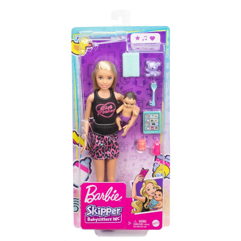 Jucarii, Copii si Bebe - Jucarii si jocuri - Papusi si accesorii - Papusi - Barbie papusa skipper first jobs babysitter papusa blonda - Infinity.ro