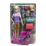 Jucarii, Copii si Bebe - Jucarii si jocuri - Papusi si accesorii - Papusi - Barbie you can be set papusa cu doua animalute din jungla - Infinity.ro