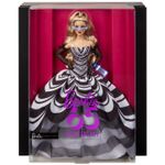 Jucarii, Copii si Bebe - Jucarii si jocuri - Papusi si accesorii - Papusi - Barbie signature aniversare 65 ani papusa Barbie cu rochie de bal alb negru - Infinity.ro