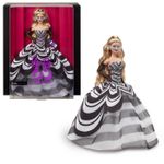 Jucarii, Copii si Bebe - Jucarii si jocuri - Papusi si accesorii - Papusi - Barbie signature aniversare 65 ani papusa Barbie cu rochie de bal alb negru - Infinity.ro