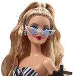 Jucarii, Copii si Bebe - Jucarii si jocuri - Papusi si accesorii - Papusi - Barbie signature aniversare 65 ani papusa Barbie cu rochie de bal alb negru - Infinity.ro
