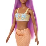 Jucarii, Copii si Bebe - Jucarii si jocuri - Papusi si accesorii - Papusi - Barbie dreamtropia papusa sirena cu parul roz si coada portocalie - Infinity.ro