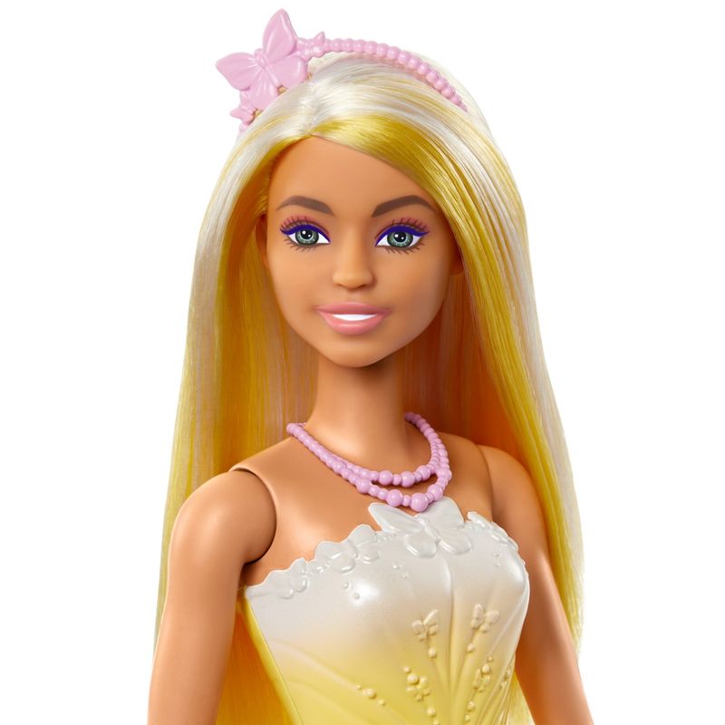 Jucarii, Copii si Bebe - Jucarii si jocuri - Papusi si accesorii - Papusi - Barbie papusa Barbie cu parul blond si galben - Infinity.ro