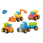 Jucarii, Copii si Bebe - Jucarii si jocuri - Vehicule si jucarii cu telecomanda - Masinute - Set 4 vehicule la ferma - Infinity.ro