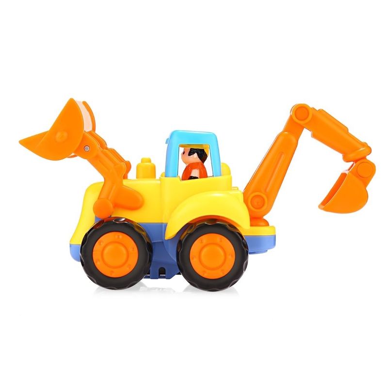 Jucarii, Copii si Bebe - Jucarii si jocuri - Vehicule si jucarii cu telecomanda - Masinute - Set 4 vehicule la ferma - Infinity.ro