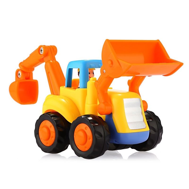 Jucarii, Copii si Bebe - Jucarii si jocuri - Vehicule si jucarii cu telecomanda - Masinute - Set 4 vehicule la ferma - Infinity.ro