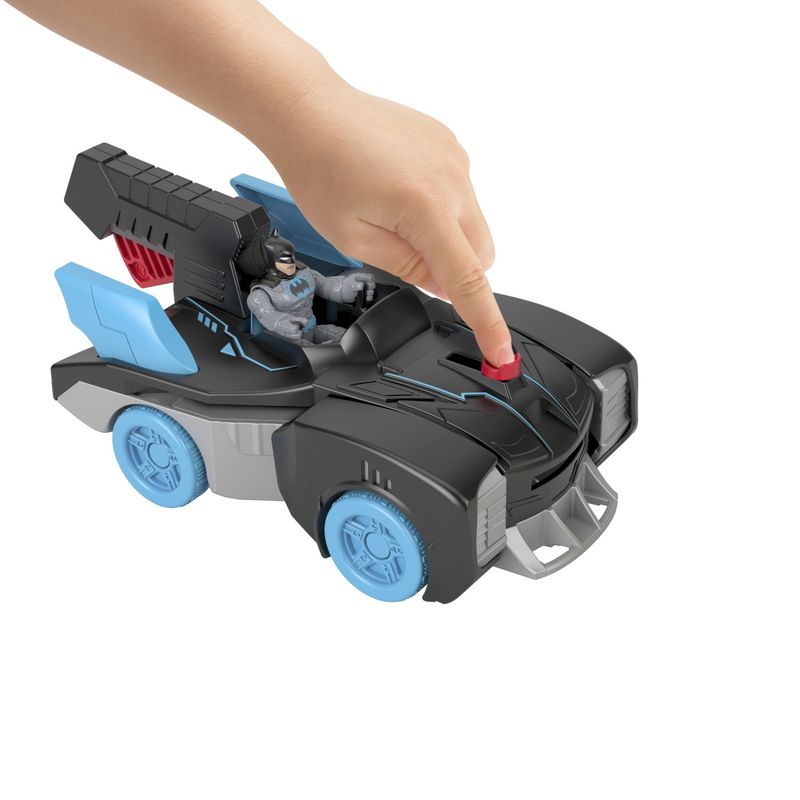 Jucarii, Copii si Bebe - Jucarii si jocuri - Vehicule si jucarii cu telecomanda - Masinute - Imaginext DC super friends vehicul cu figurina bat-tech batmobil - Infinity.ro