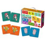 Jucarii, Copii si Bebe - Jucarii si jocuri - Jucarii & jocuri educative - Jocuri de memorie si inteligenta - Joc memos classic plus sa ne miscam - Infinity.ro
