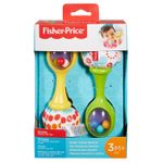 Jucarii, Copii si Bebe - Jucarii si jocuri - Jucarii bebelusi - Jucarii zornaitoare - Fisher price set 2 zornaitoare maracas - Infinity.ro