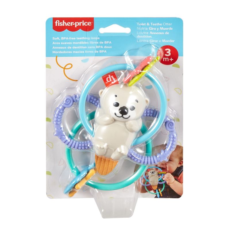 Jucarii, Copii si Bebe - Jucarii si jocuri - Jucarii bebelusi - Jucarii pentru dentitie - Fisher price jucarie dentitie vidra - Infinity.ro