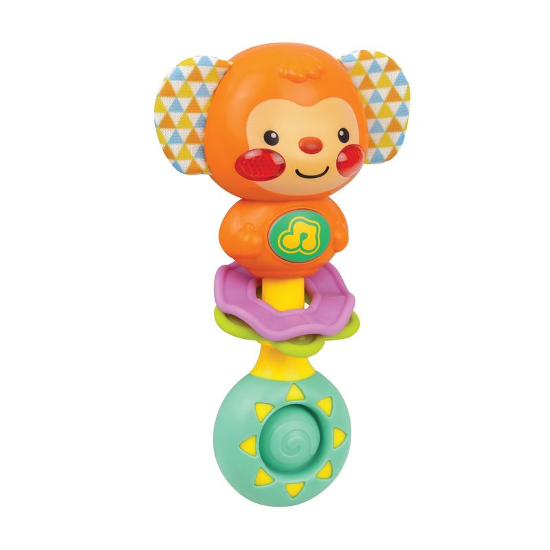 Jucarii, Copii si Bebe - Jucarii si jocuri - Jucarii bebelusi - Jucarii zornaitoare - Zornaitoare maimuta canta cu mine - Infinity.ro
