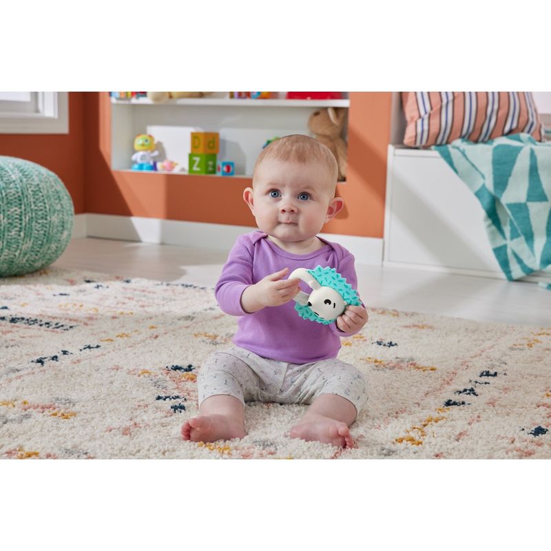 Jucarii, Copii si Bebe - Jucarii si jocuri - Jucarii bebelusi - Jucarii zornaitoare - Fisher price jucarie zornaitoare arici - Infinity.ro