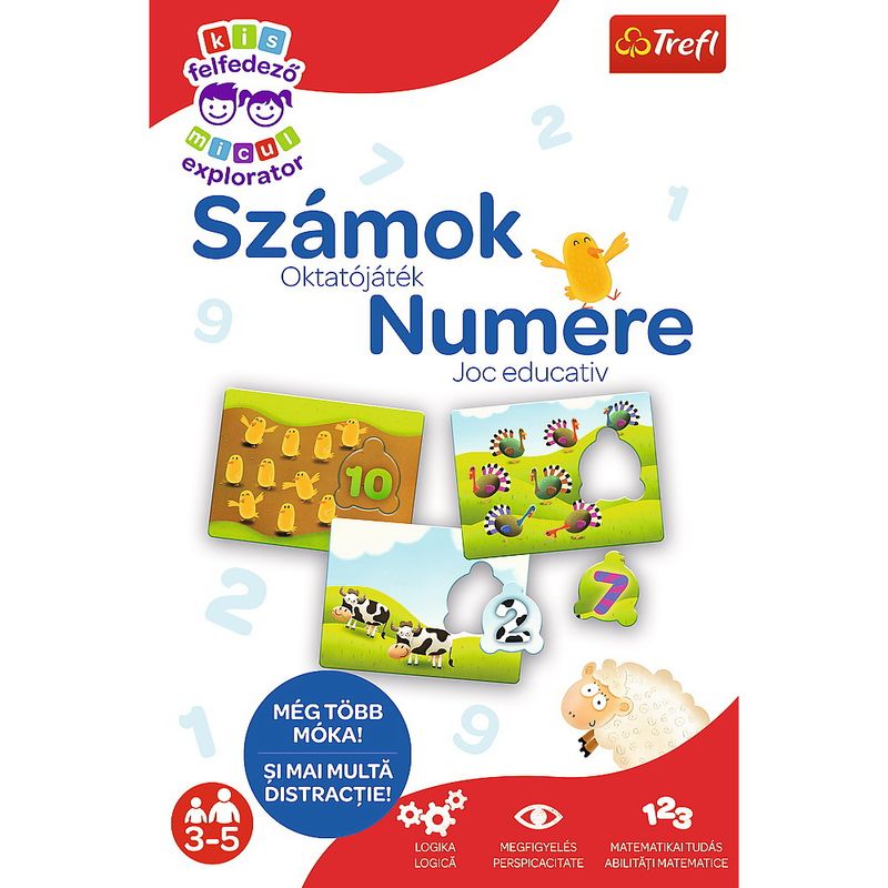 Jucarii, Copii si Bebe - Jucarii si jocuri - Jucarii & jocuri educative - Jocuri si jucarii educative - Joc educativ invata numerele micul explorator - Infinity.ro