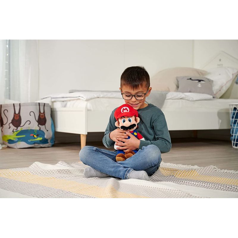 Jucarii, Copii si Bebe - Jucarii si jocuri - Jucarii de plus - Super mario plus mario 30cm - Infinity.ro