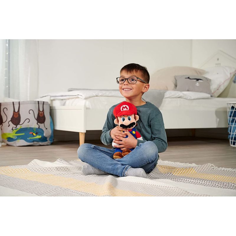 Jucarii, Copii si Bebe - Jucarii si jocuri - Jucarii de plus - Super mario plus mario 30cm - Infinity.ro