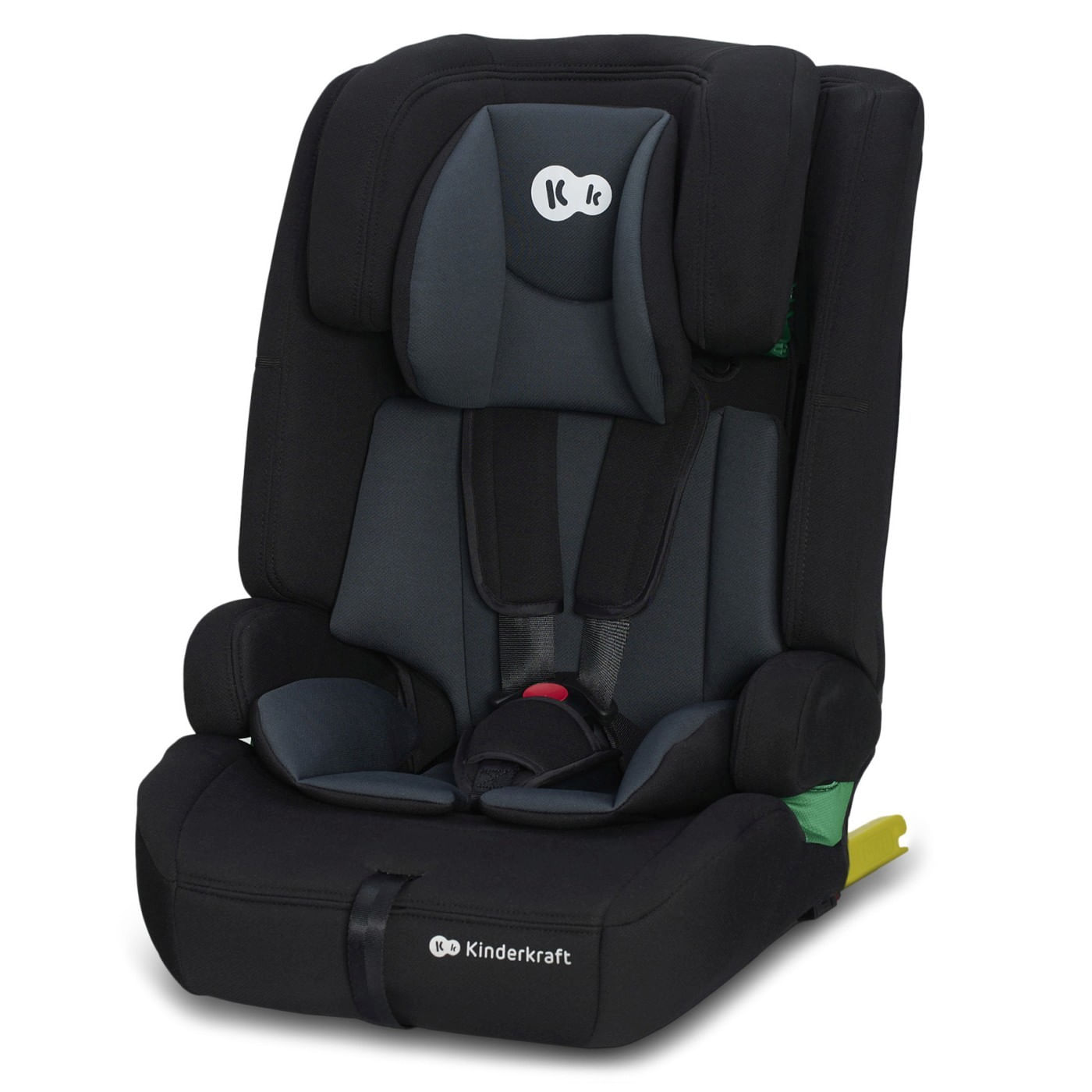 Scaun auto i-size, 76-150 cm, Kinderkraft safety fix 2, black