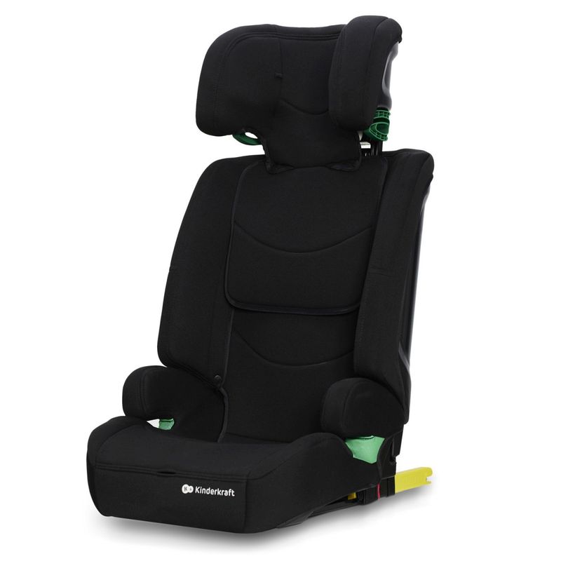 Jucarii, Copii si Bebe - Carucioare si articole de transport - Scaune auto copii - Scaun auto i-size, 76-150 cm, Kinderkraft safety fix 2, black - Infinity.ro