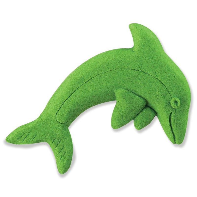 Jucarii, Copii si Bebe - Jucarii si jocuri - Jucarii & jocuri educative - Pasta, lut si nisip modelabil - Nisip kinetic rezerva 226grame verde - Infinity.ro