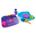 Jucarii, Copii si Bebe - Jucarii si jocuri - Jucarii & jocuri educative - Pasta, lut si nisip modelabil - Kinetic sand set nisip squish motion - Infinity.ro