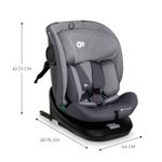 Jucarii, Copii si Bebe - Carucioare si articole de transport - Scaune auto copii - Scaun auto Kinderkraft i-grow i-size 40-150 cm, grey - Infinity.ro