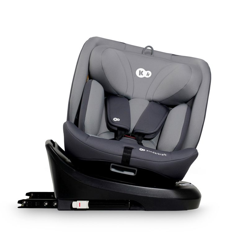 Jucarii, Copii si Bebe - Carucioare si articole de transport - Scaune auto copii - Scaun auto Kinderkraft i-grow i-size 40-150 cm, grey - Infinity.ro