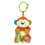 Jucarii, Copii si Bebe - Jucarii si jocuri - Jucarii bebelusi - Jucarii zornaitoare - Zornaitoare cu inele maimuta - Infinity.ro