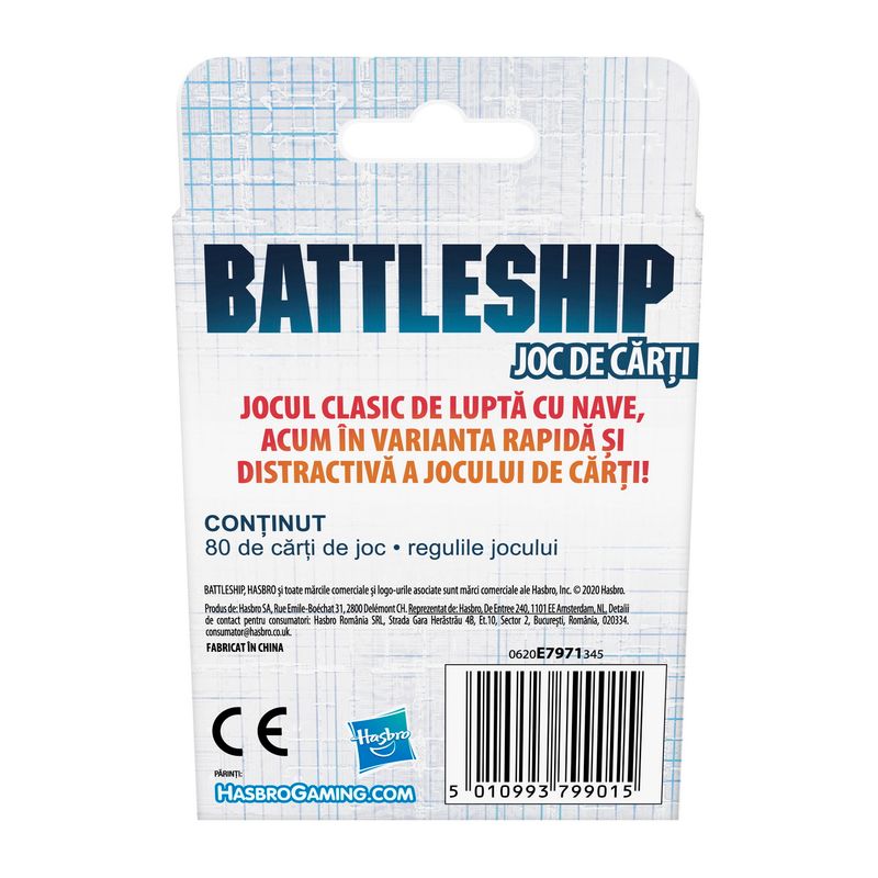 Jucarii, Copii si Bebe - Jucarii si jocuri - Jocuri si puzzle - Jocuri de societate - Battleship jocul cu carti in limba romana - Infinity.ro