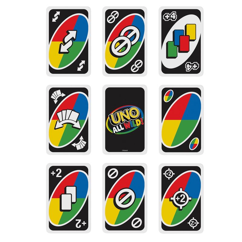 Jucarii, Copii si Bebe - Jucarii si jocuri - Jocuri si puzzle - Jocuri de societate - Carti de joc uno all wild - Infinity.ro