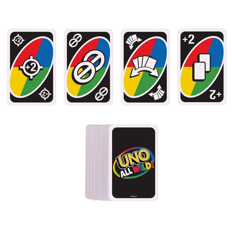 Jucarii, Copii si Bebe - Jucarii si jocuri - Jocuri si puzzle - Jocuri de societate - Carti de joc uno all wild - Infinity.ro