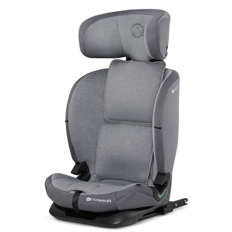Jucarii, Copii si Bebe - Carucioare si articole de transport - Scaune auto copii - Scaun auto i-size, 76-150 cm, Kinderkraft oneto 3, isofix, cool grey - Infinity.ro