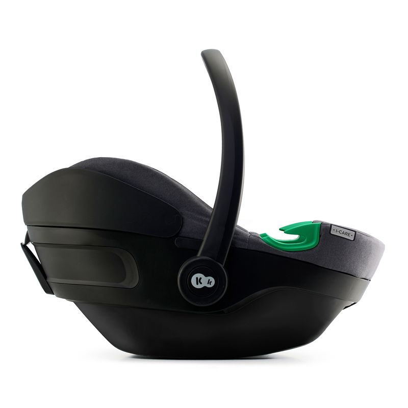 Jucarii, Copii si Bebe - Carucioare si articole de transport - Scaune auto copii - Scoica auto Kinderkraft i-care i-size 40-87 cm, rwf, cool grey - Infinity.ro