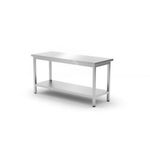 Casa si Gradina - Mobilier - Mese si birouri - Mese bucatarie si dining - Masa de lucru centrala cu raft,Hendi , otel inoxidabil, 1200x600x850mm - Infinity.ro