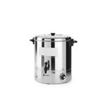 Electronice si Electrocasnice - Electrocasnice bucatarie - Preparare bauturi - Fierbatoare de apa - Boiler pentru bauturi fierbinti 30 lt, inox, termostat 0-100 gr C, 2200W, Hendi, 520x(H)500 mm, temperatura ajustabila de pana la 100 C, - Infinity.ro