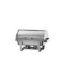 Casa si Gradina - Bucatarie si vesela - Ustensile bucatarie - Tavi servire - Chafing dish capac rolltop Gastronorm GN1/1, inox, 59x34x(H)40 cm, Model Hendi Rental-Top - Infinity.ro