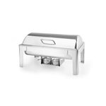 Casa si Gradina - Bucatarie si vesela - Ustensile bucatarie - Tavi servire - Chafing dish Gastronorm GN 1/1 finisaj tip oglinda 570x405x(H)320 mm Hendi - Infinity.ro