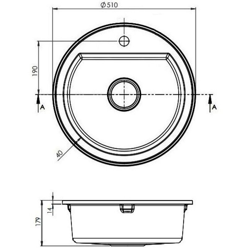 Casa si Gradina - Sanitare - Chiuveta bucatarie si accesorii - Chiuvete bucatarie - Set chiuveta bucatarie CasaBlanca Rondo granit cu 1 cuva cu baterie GREY4H, gri - Infinity.ro