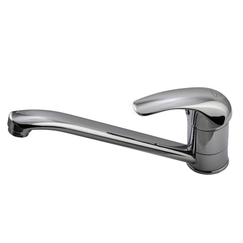 Casa si Gradina - Sanitare - Chiuveta bucatarie si accesorii - Chiuvete bucatarie - Set chiuveta bucatarie CasaBlanca Rondo granit cu 1 cuva cu baterie BRI4, gri - Infinity.ro