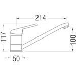 Casa si Gradina - Sanitare - Chiuveta bucatarie si accesorii - Chiuvete bucatarie - Set chiuveta bucatarie CasaBlanca Quadro granit cu 1 cuva cubaterie SAND4, bej - Infinity.ro