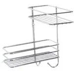 Casa si Gradina - Sanitare - Suporturi si accesorii baie - Suporturi baie - Etajera-coltar de baie cu 2 rafturi AWD02080050 - Infinity.ro